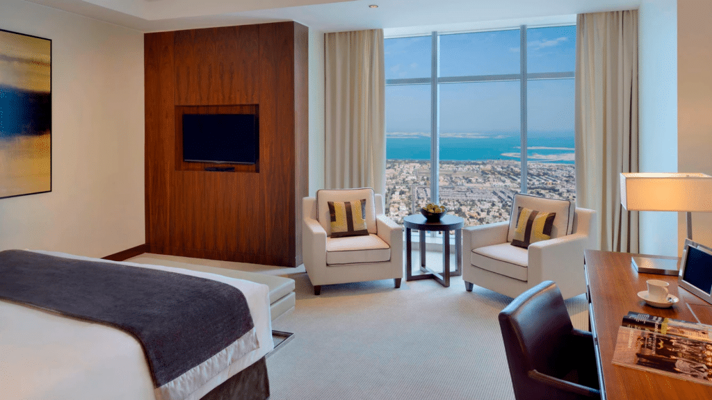 JW Marriott Marquis Dubai Zimmer Mit Meerblick