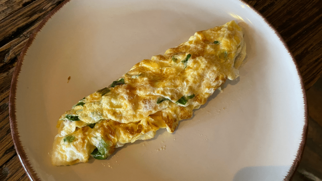 Omelette zum Fruehstueck