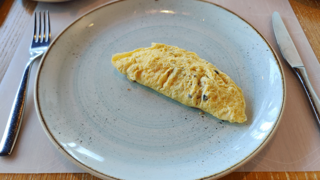 Omelette zum Fruehstueck
