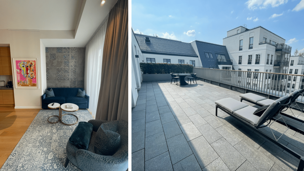The Wellem Duesseldorf Art Terrace Suite
