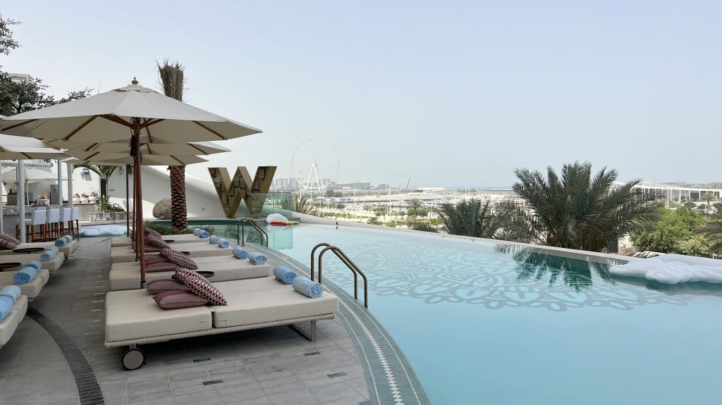 W Dubai Mina Seyahi Pool