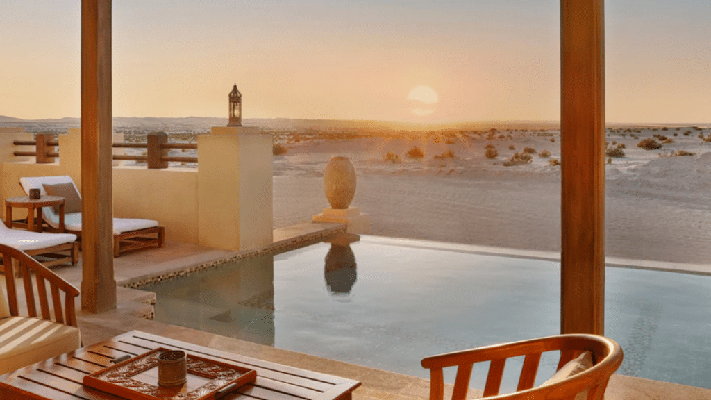 Al Wathba Desert Resort Aussicht