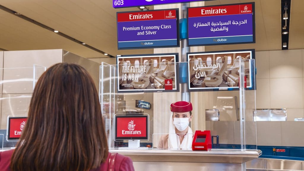 Emirates Premium Economy Check-in