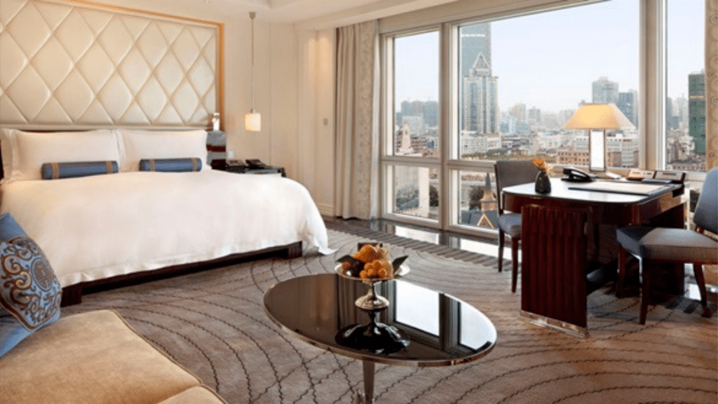 The Peninsula Shanghai Suite Skylineview