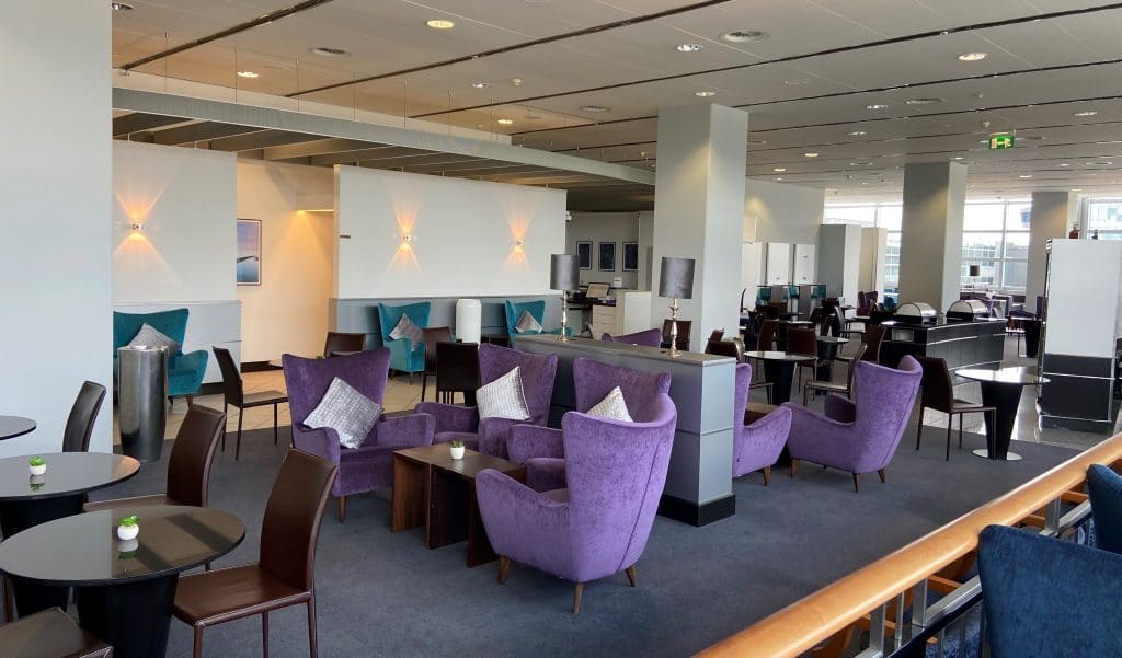 Die Plaza Premium Lounge am Frankfurter Flughafen