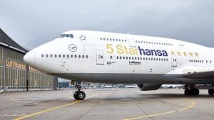 Lufthansa Boeing 747 5 Starhansa Bemalung Sonderlackierung Skytrax
