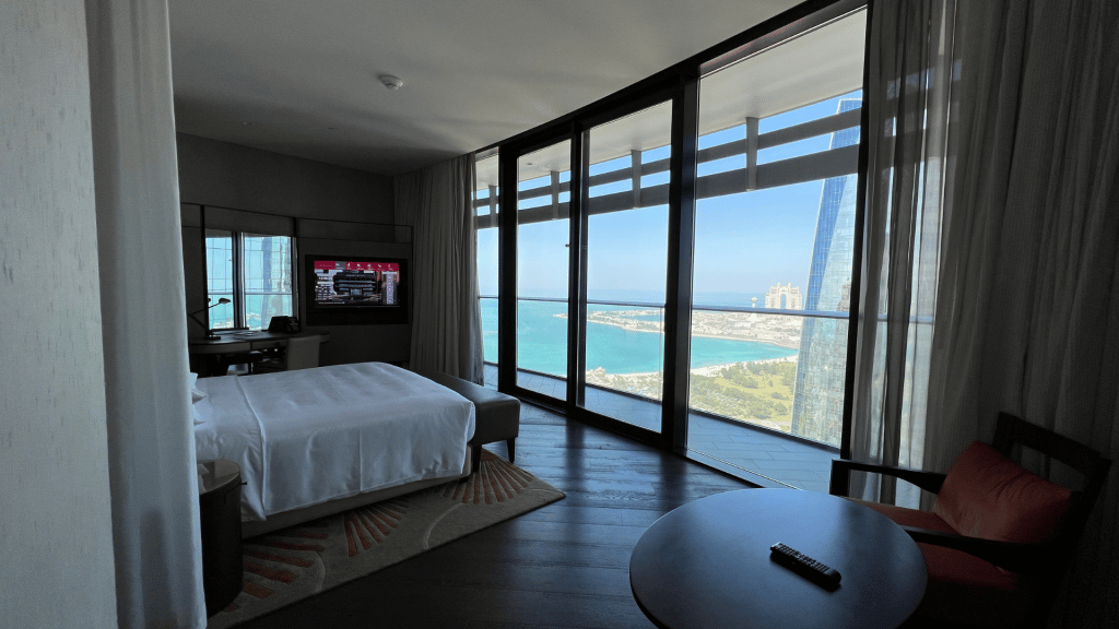Ausblick vom Deluxe Room im Grand Hyatt Abu Dhabi 