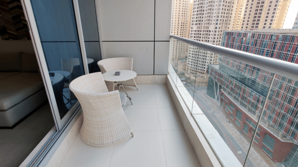 Balkon im InterContinental Dubai Marina 
