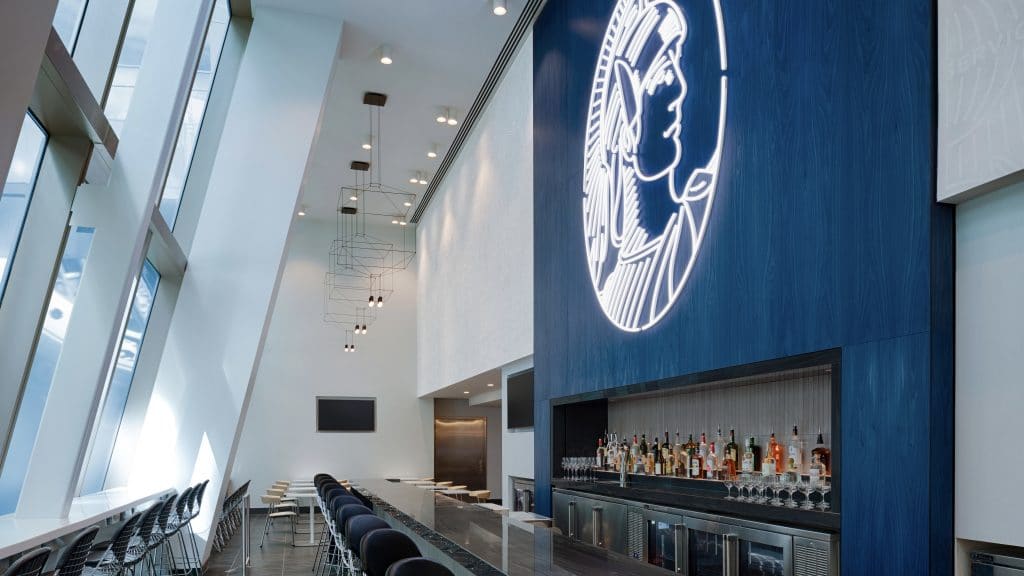 Complimentary Full Bar At Centurion Lounge At LAX Big 2