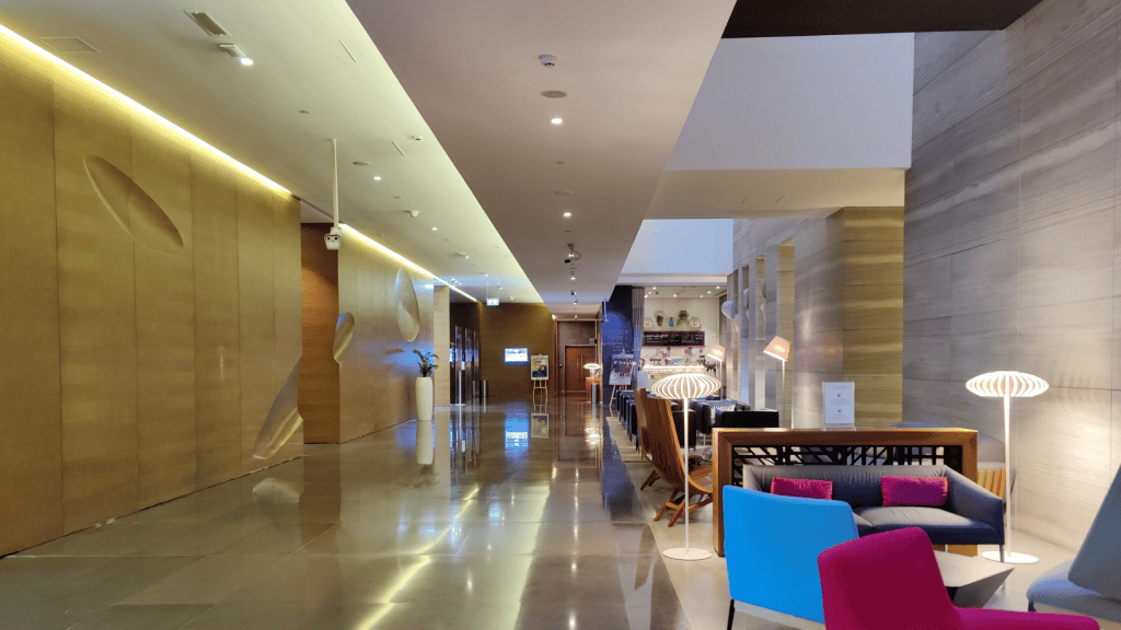 Eingangsbereich im InterContinental Dubai Marina