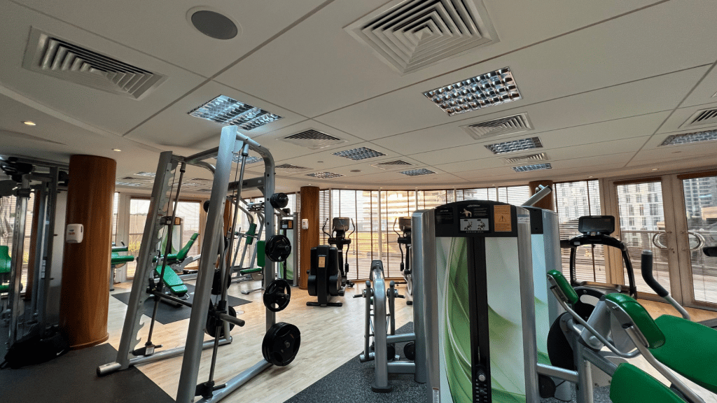 Fitnessstudio im Grosvenor House Dubai