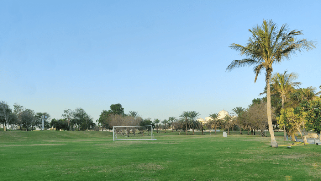 Fußballplatz des Mandarin Oriental Emirates Palace Abu Dhabi 