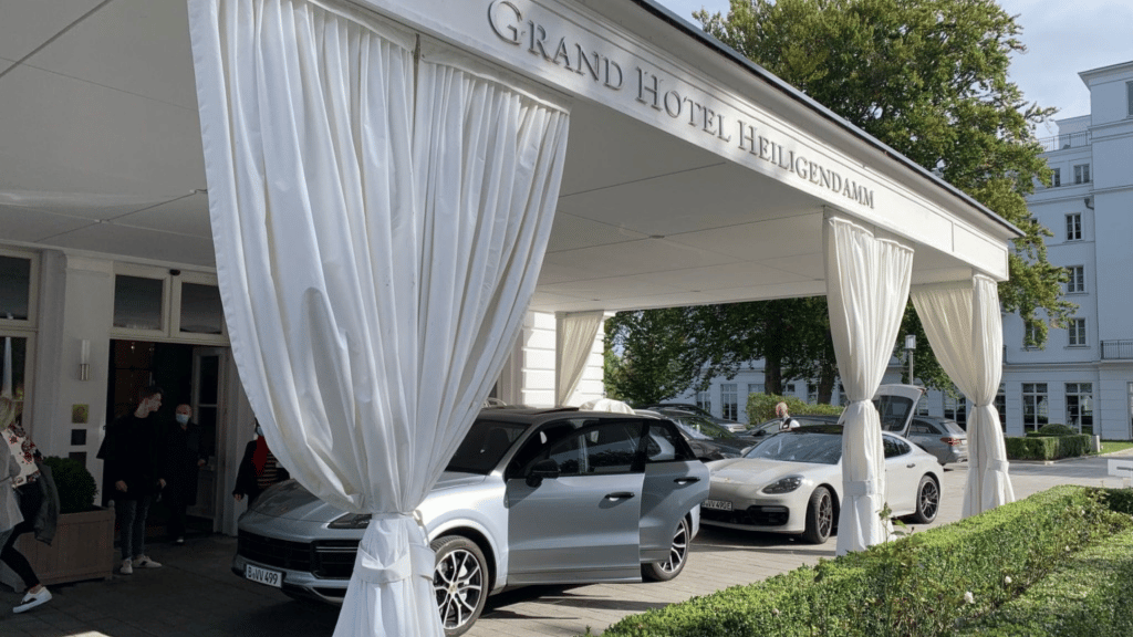 Grand Hotel Heiligendamm Ankunft