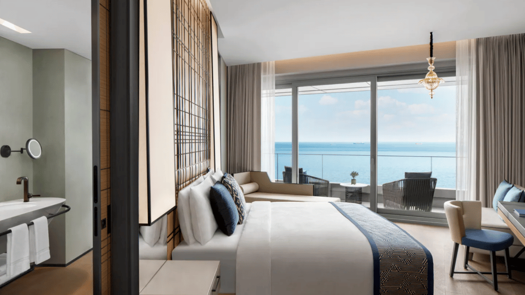 JW Marriott Hotel Istanbul Marmara Sea Premium Zimmer Mit Meerblick