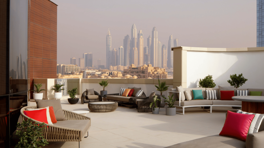 Andaz Dubai The Palm Terrace Suite Terrasse