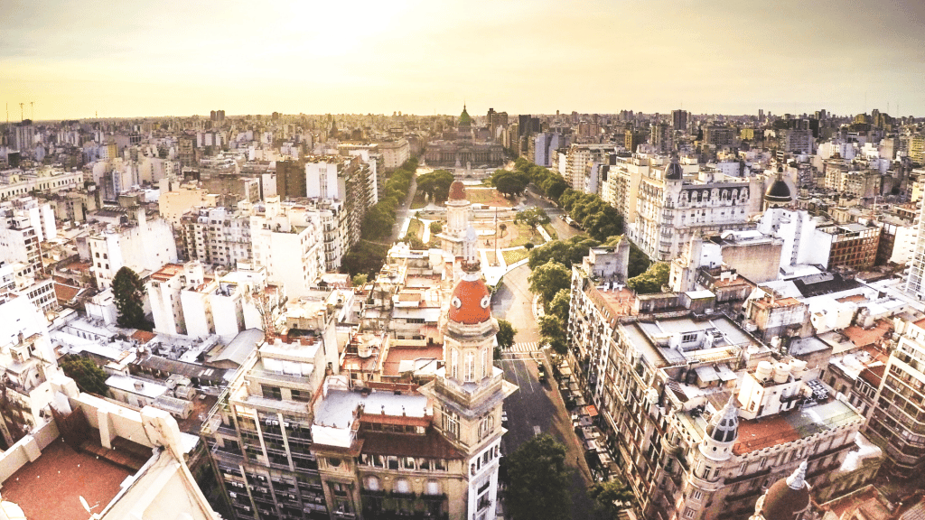 Blick Ueber Buenos Aires