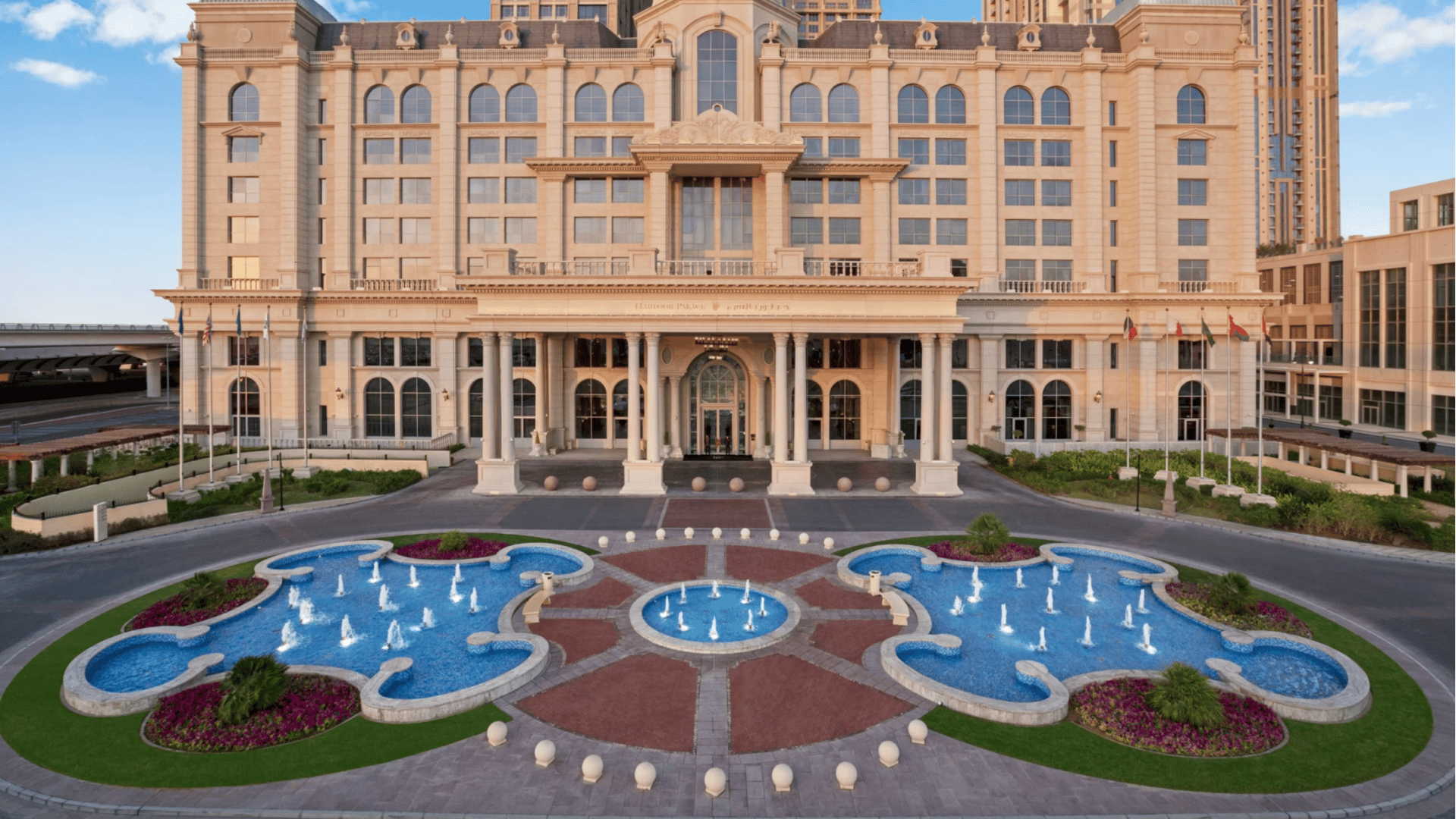Habtoor Palace Dubai Hilton Ansicht