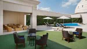 Habtoor Palace Dubai Hilton Pool Gardens