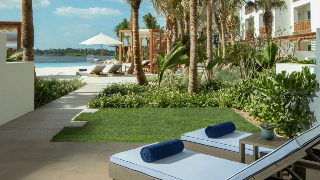 Park Hyatt Dubai Lagoon Beach Room Terrasse