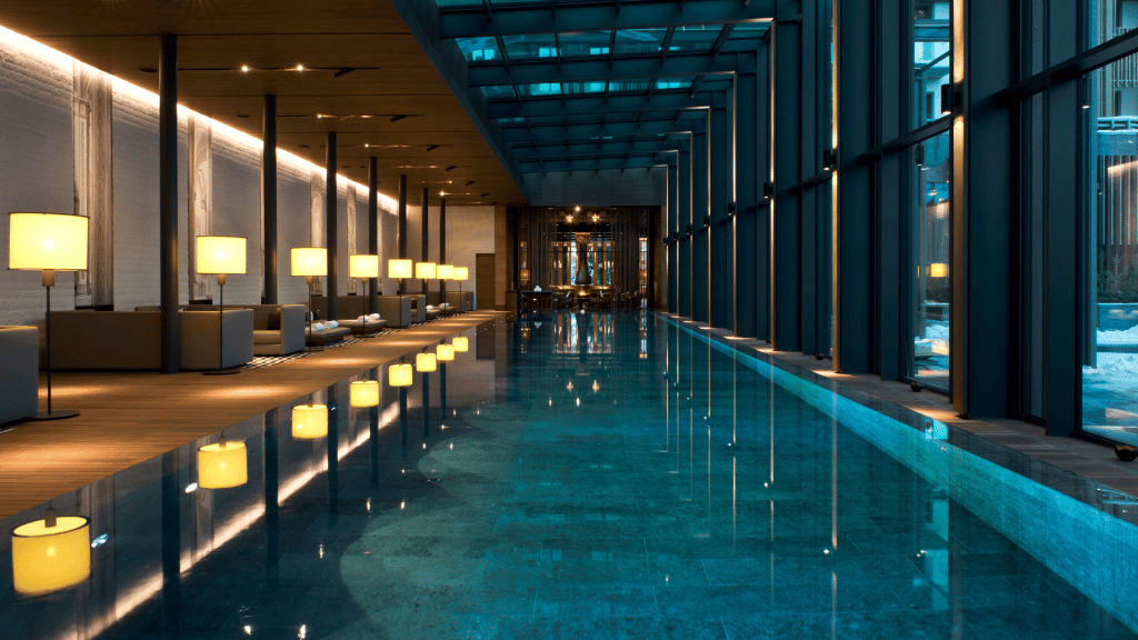The Chedi Andermatt Innenpool