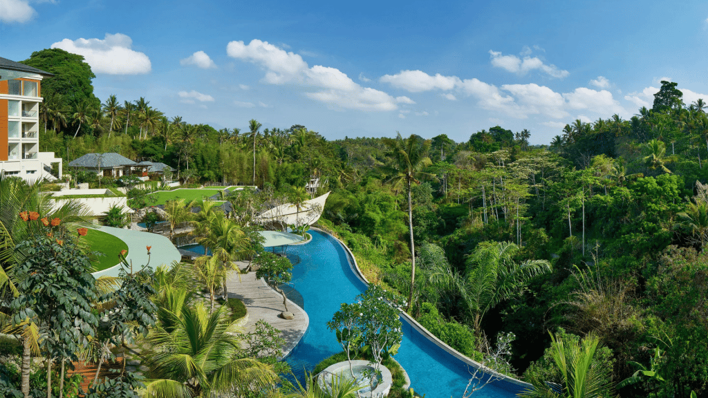 The Westin Ubud Resort Aussenansicht Infinity Pool