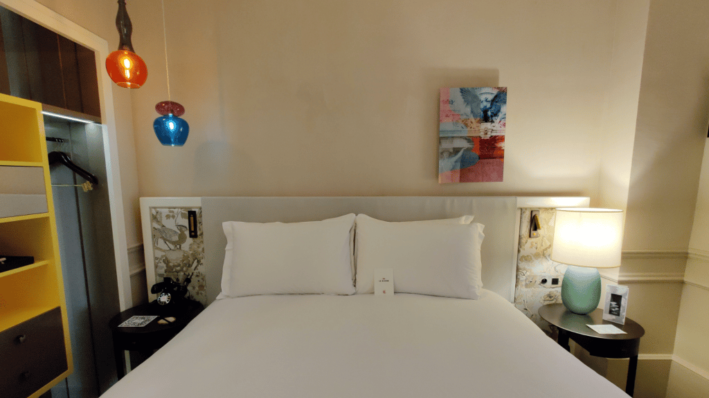 Bett im Premium Luxury Zimmer 
