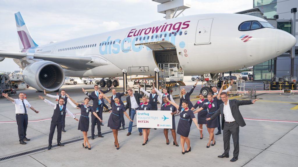 Eurowings Discover Erstflug MBA