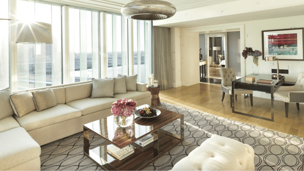 Four Seasons Abu Dhabi Executive Suite Wohnzimmer