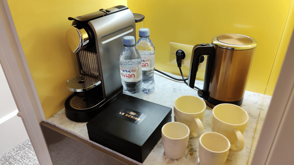 Kaffeemaschine im Premium Luxury Zimmer