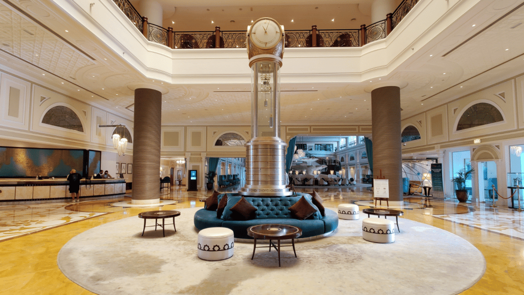 Lobby im Waldorf Astoria Rash Al Khaimah