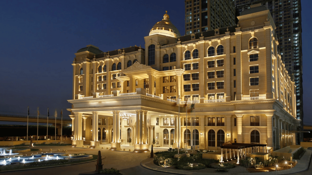 Habtoor Palace Dubai Hilton Ansicht Eingang