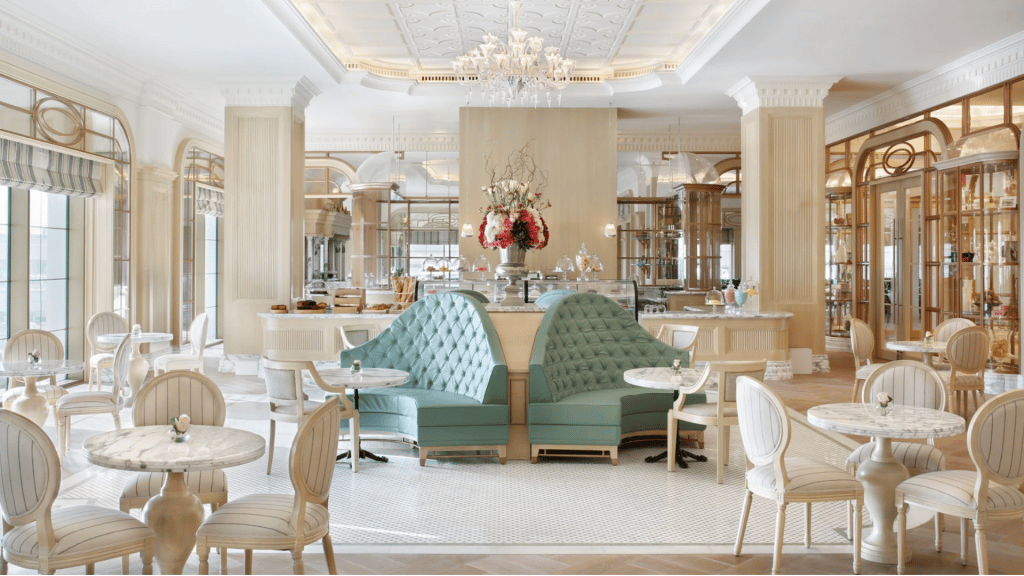 Habtoor Palace Dubai Hilton Brasserie Restaurant
