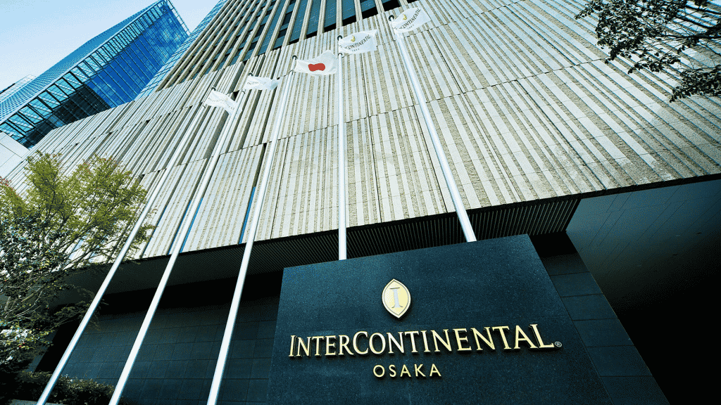 Intercontinental Osaka Eingang