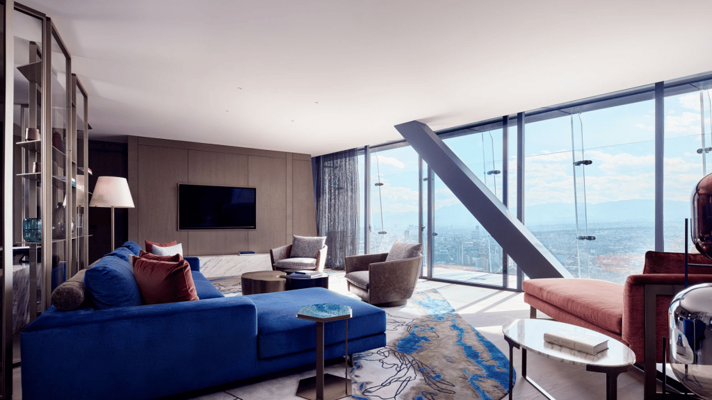 Ritz Carlton Mexiko Stadt Suite Wohnzimmer