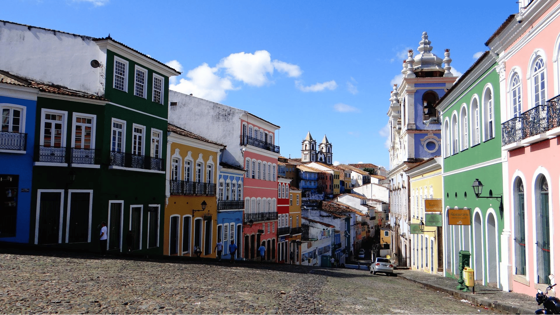Altstadt von Salvador de Bahia in Brasilien