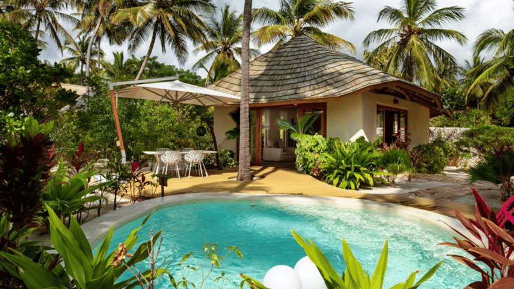 White Sand Luxury Villas Sansibar Familienvilla Privatpool