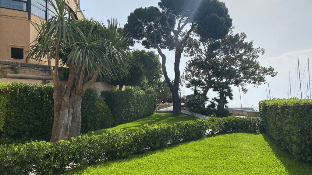 Aussenanlage der Villa Igiea Palermo