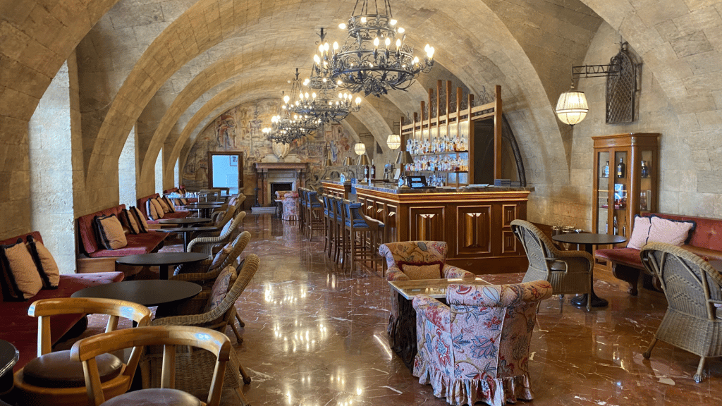 Bar in der Villa Igiea 