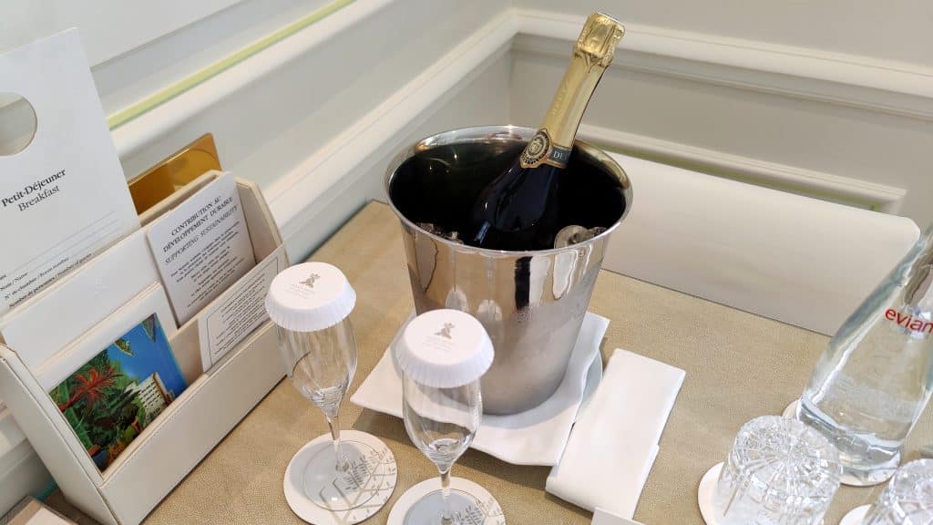 Champagner Als Willkommensgeschenk Grand Hotel Du Cap Ferrat Four Seasons