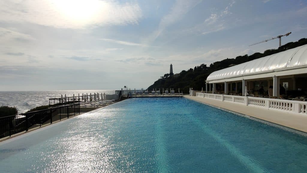 Infinity Pool im Club Dauphin Grand Hotel Du Cap Ferrat Four Seasons