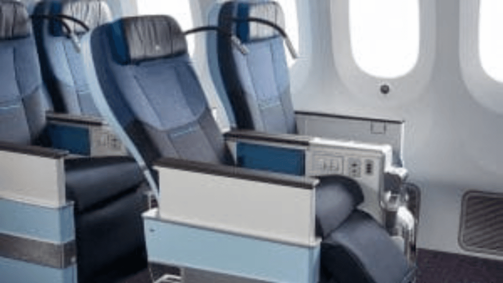 KLM Premium Economy Sitze