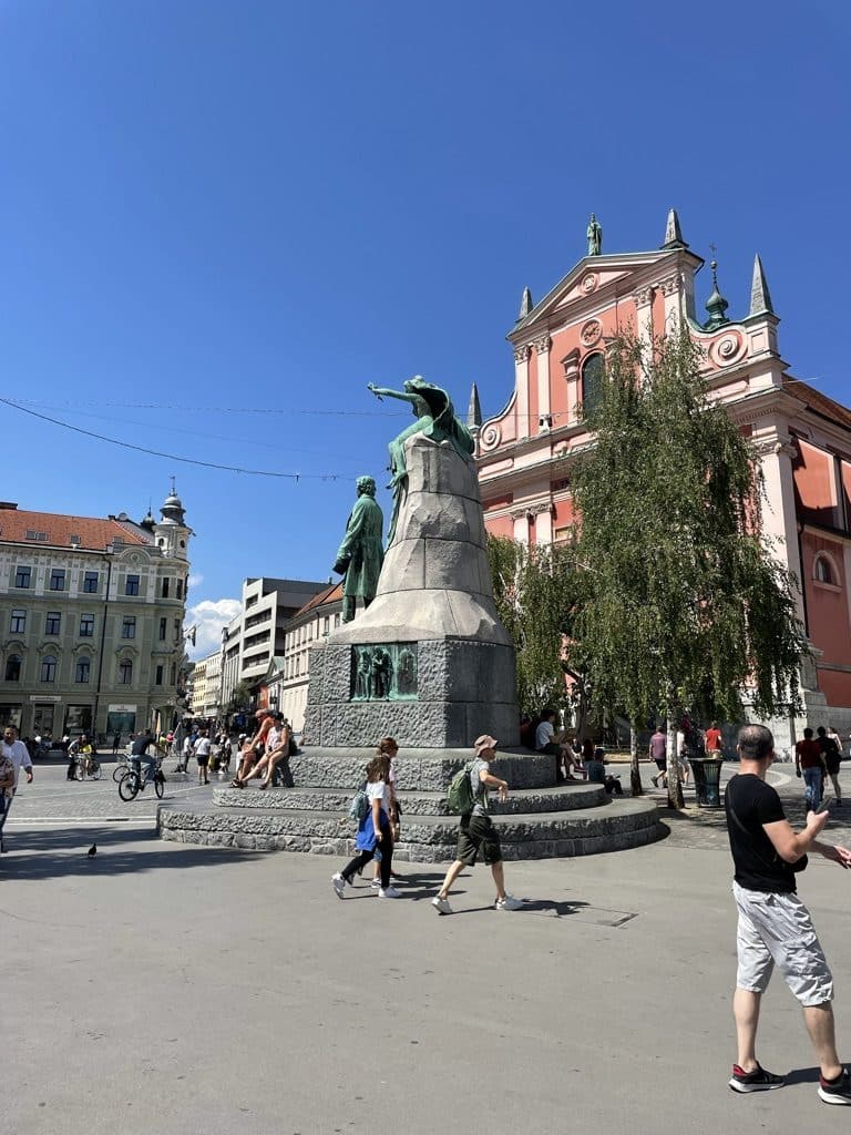 Ljubljana Innenstadt