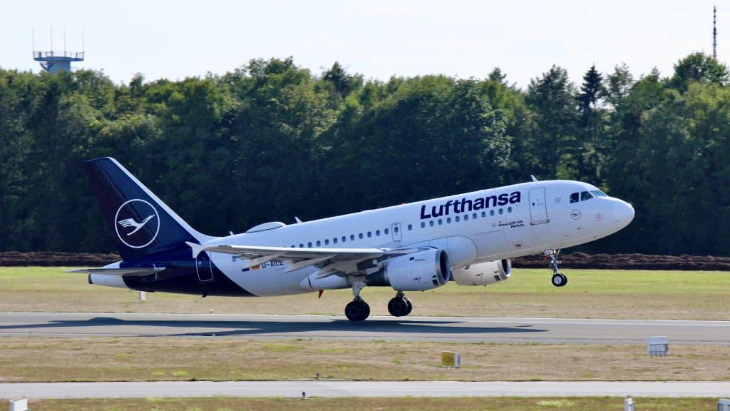 Lufthansa Airbus A319 Start
