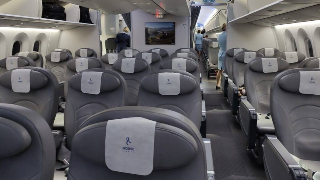 Norse Boeing 787 Sitze Premium Klasse