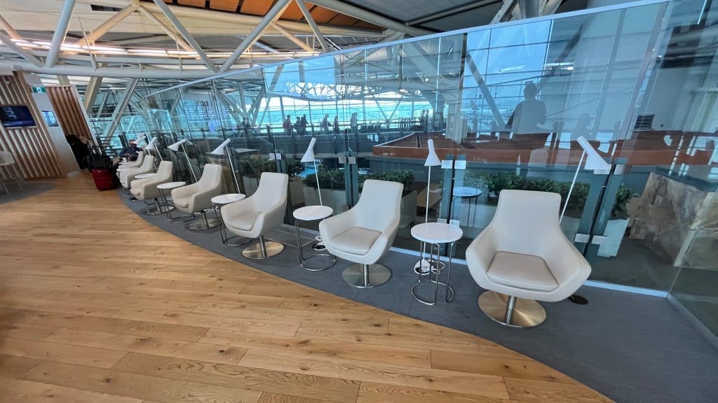 SkyTeam Lounge Vancouver Layout
