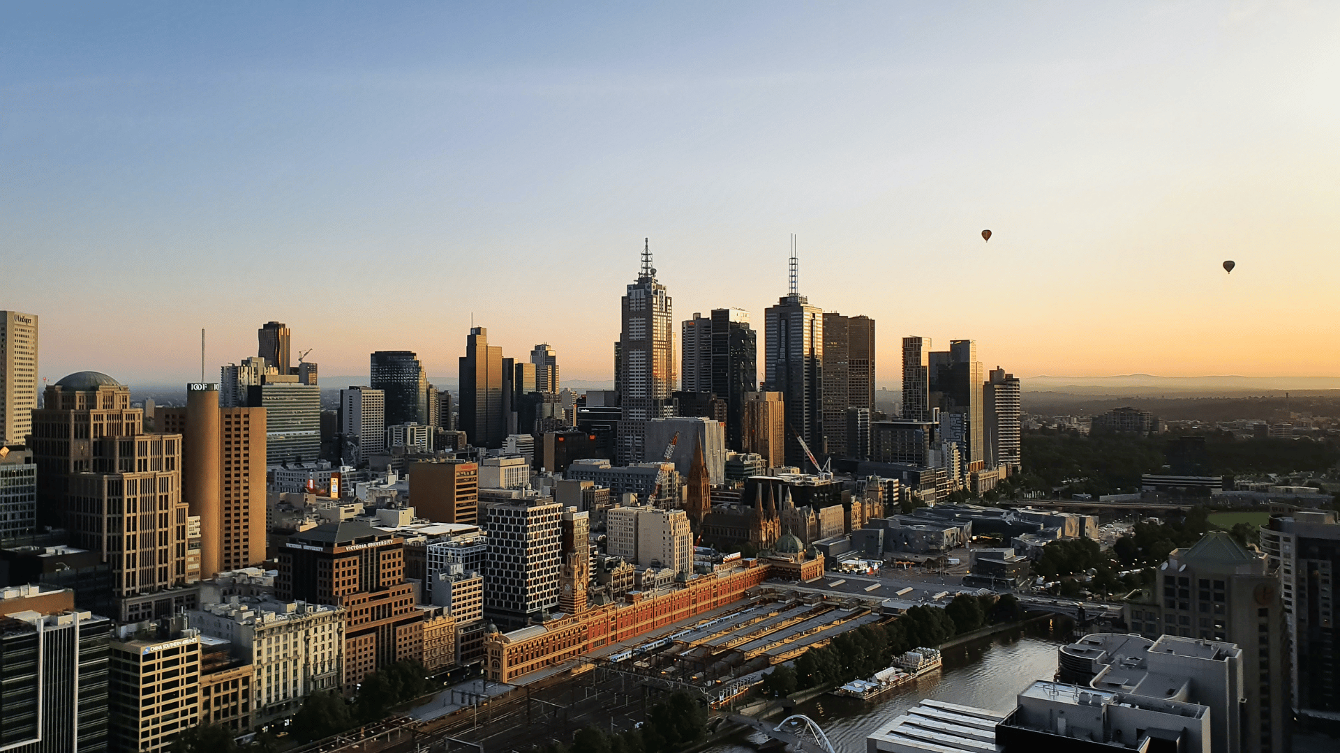 Blick Ueber Melbourne