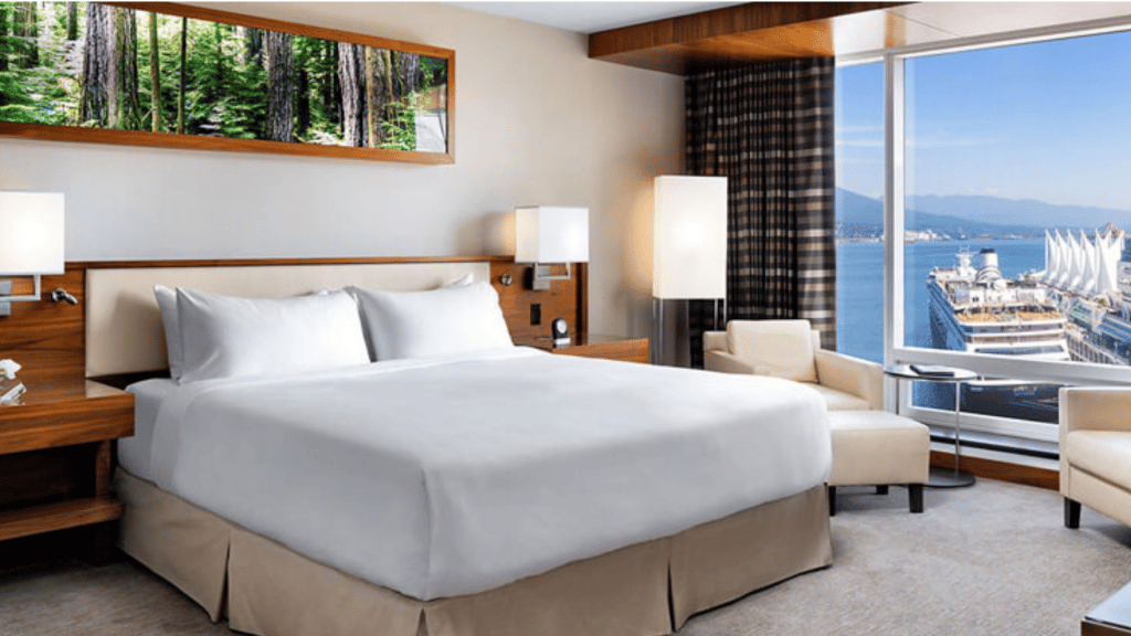 Fairmont Pacific Rim Vancouver Deluxe Harbour Zimmer