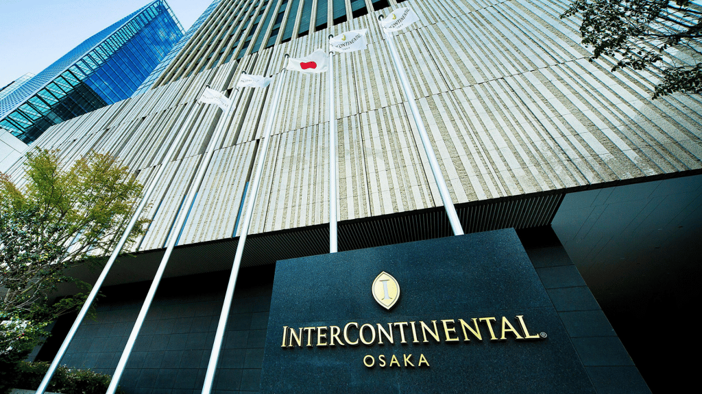 Intercontinental Osaka Eingang 1