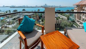 Sofitel Dubai The Palm Luxus Zimmer Palm View Balkon