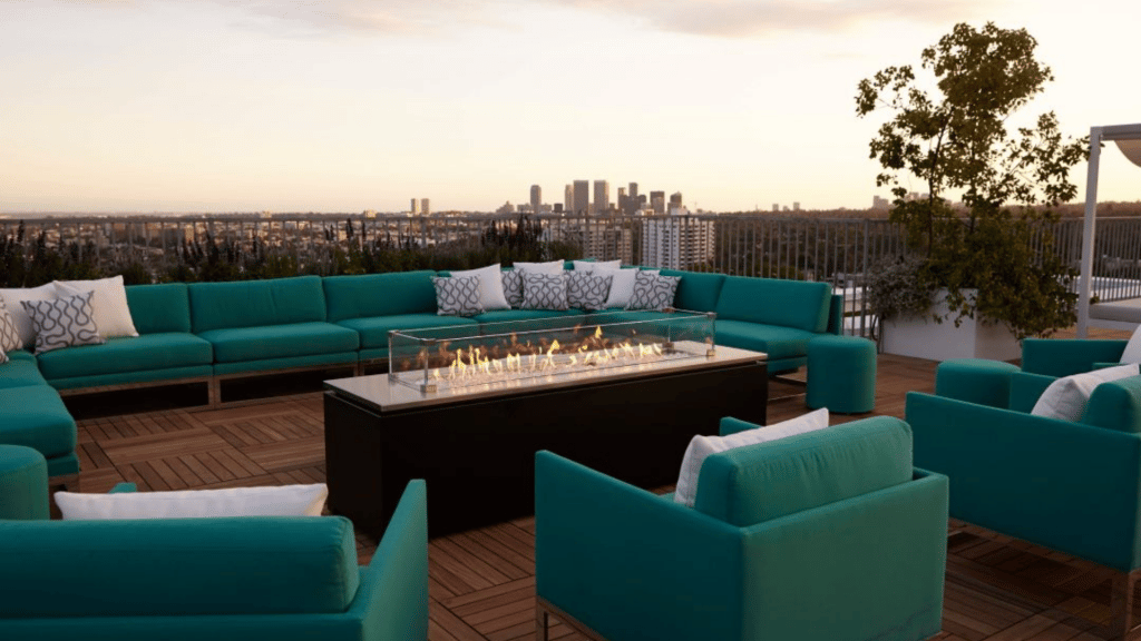 The London West Hollywood Beverly Hills Terrasse